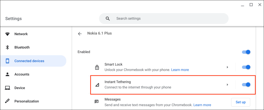 Automatically Share Your Phone’s Internet with Chromebook image 2