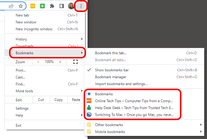How to Manage Bookmarks in Google Chrome - 85