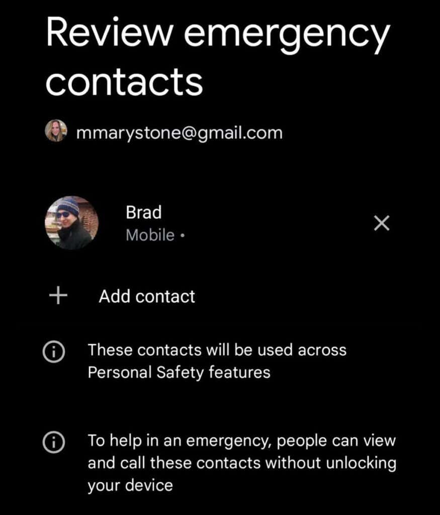 Personal Safety App Setup image 3