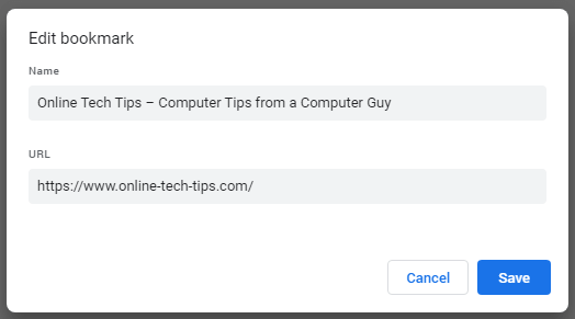 How to Manage Bookmarks in Google Chrome - 85