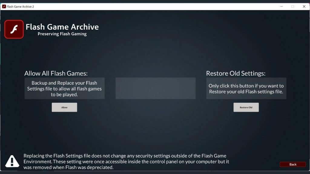 Processing a Flash Game for FGA – Flash Game Archive