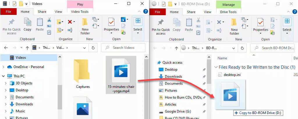 How to Burn CDs  DVDs  and Blu ray Discs in Windows 11 10 - 78