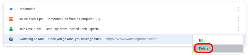 How to Manage Bookmarks in Google Chrome - 49