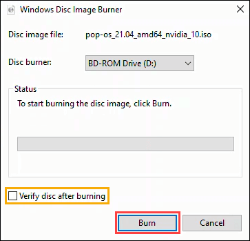 How to Burn CDs  DVDs  and Blu ray Discs in Windows 11 10 - 66
