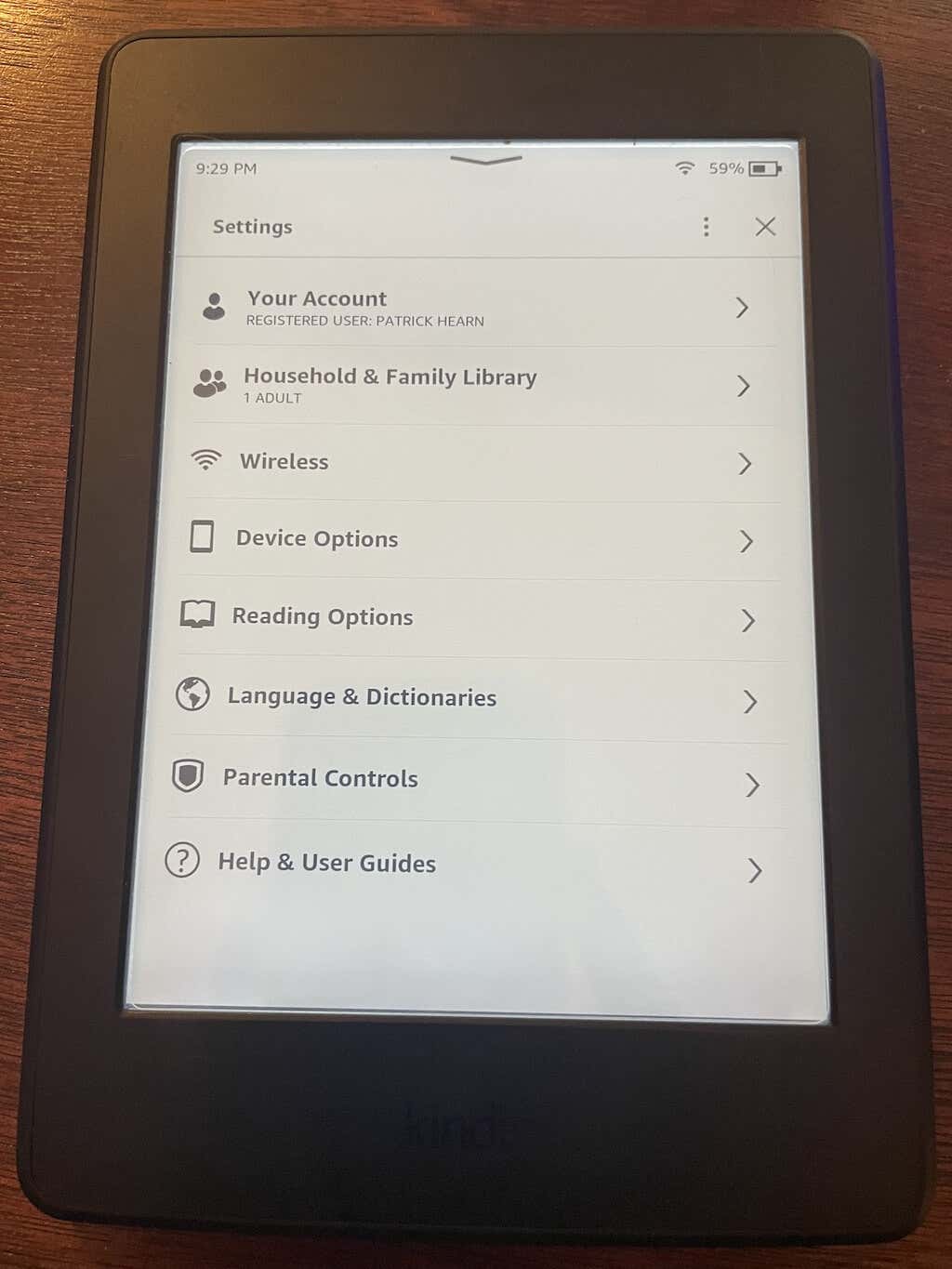 How to Find Your Kindle’s Serial Number image 3