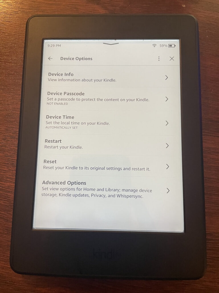 kindle voyage model number