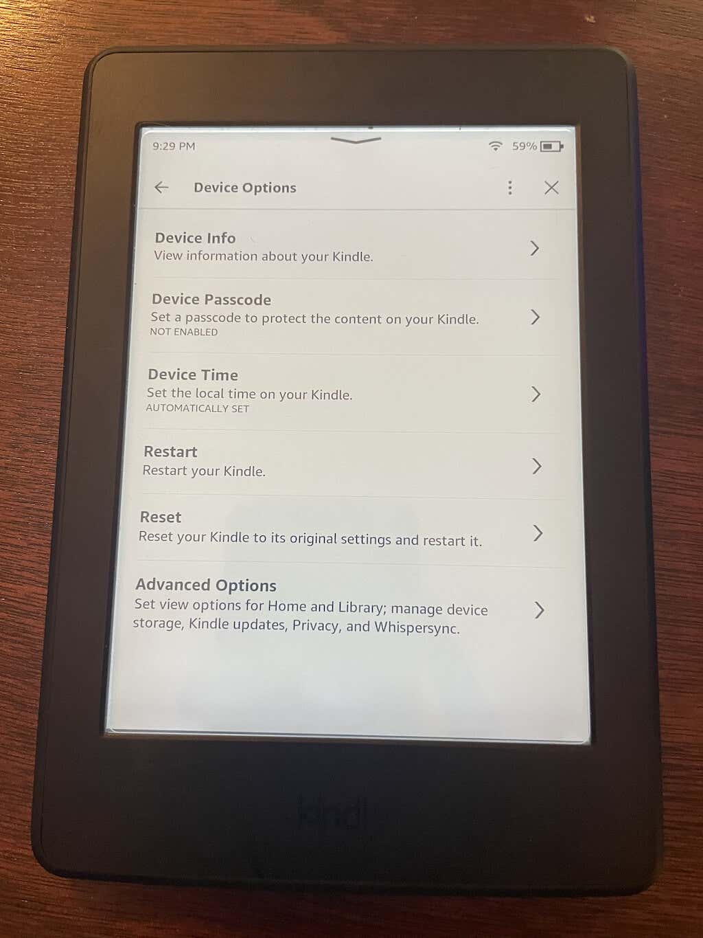 How to Find Your Kindle’s Serial Number image 4