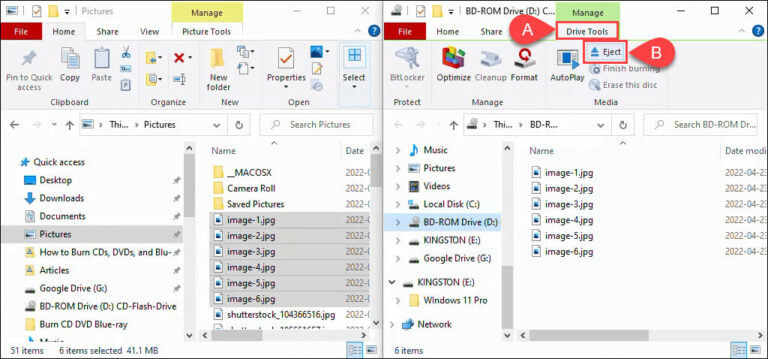 How To Burn CDs DVDs And Blu ray Discs In Windows 11 10
