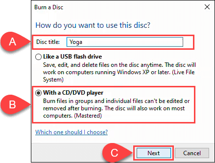 How to Burn CDs  DVDs  and Blu ray Discs in Windows 11 10 - 97