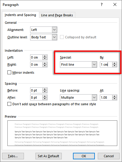 mla style format