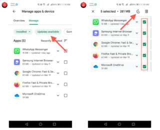 How to Update Android Apps