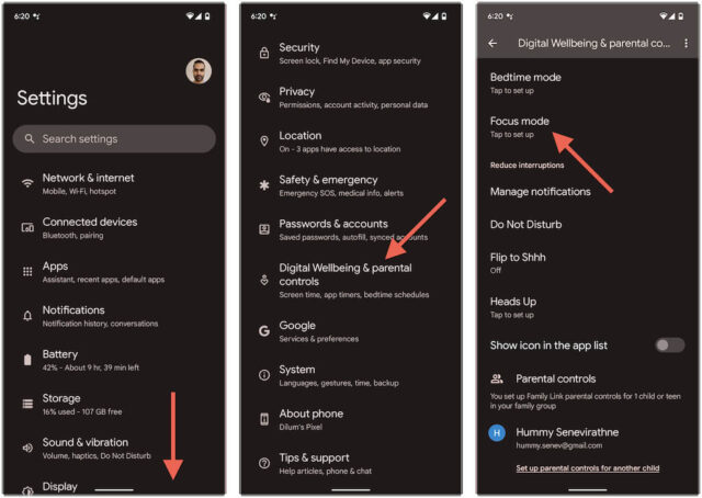 How to Use Focus Mode on Android