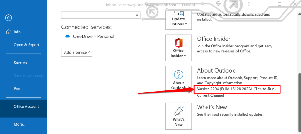 Check Microsoft Office Version on Windows PCs image 5