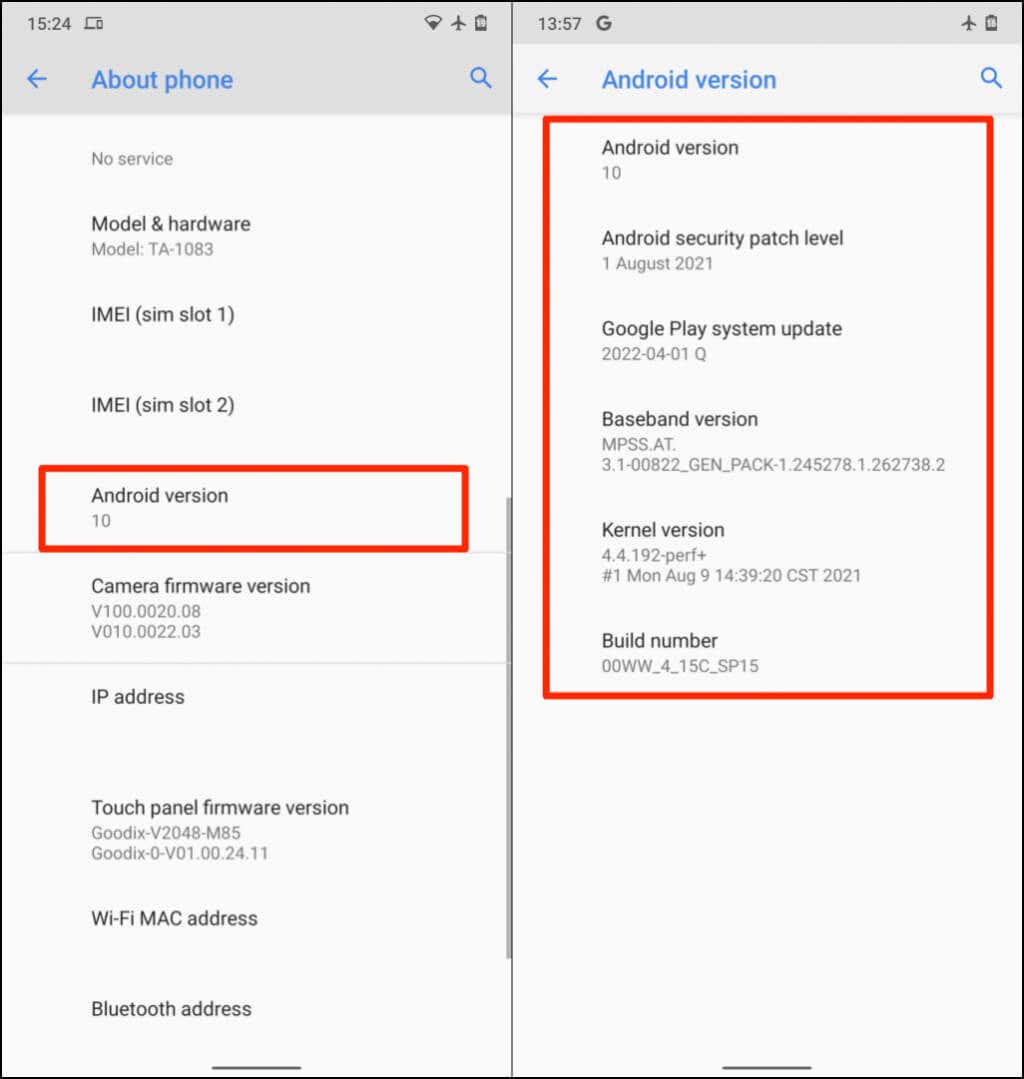 How to Check Android Version (Stock Android Devices) image 2