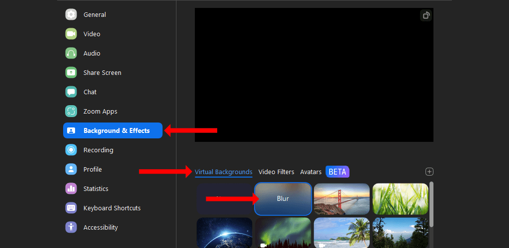 How to Blur the Background in Zoom