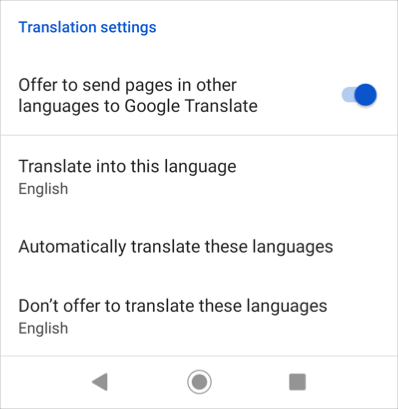 how to change language in google chrome pc