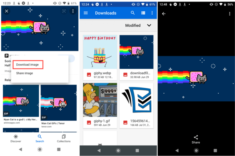 How to Save Animated GIFs to Mobile and Computer