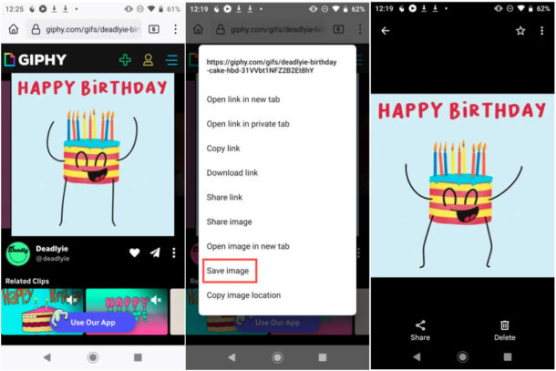 How to Save Animated GIFs to Mobile and Computer
