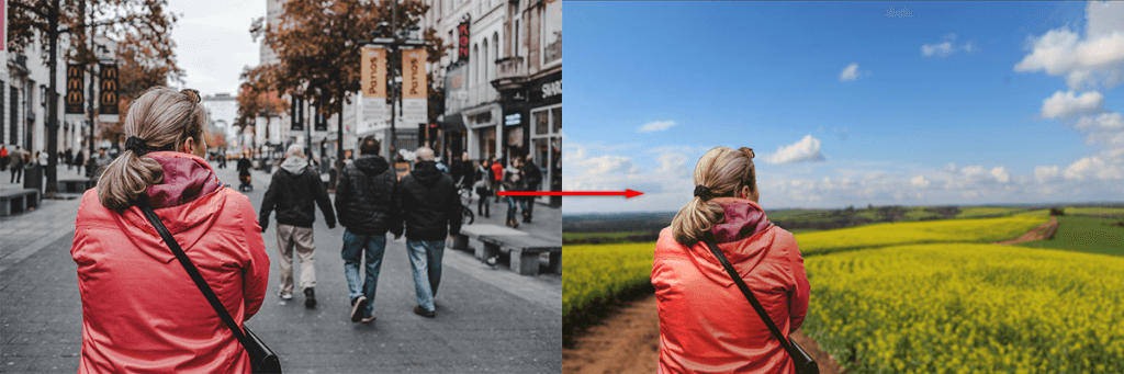 How to Change the Background in an Image Using Photoshop - 31