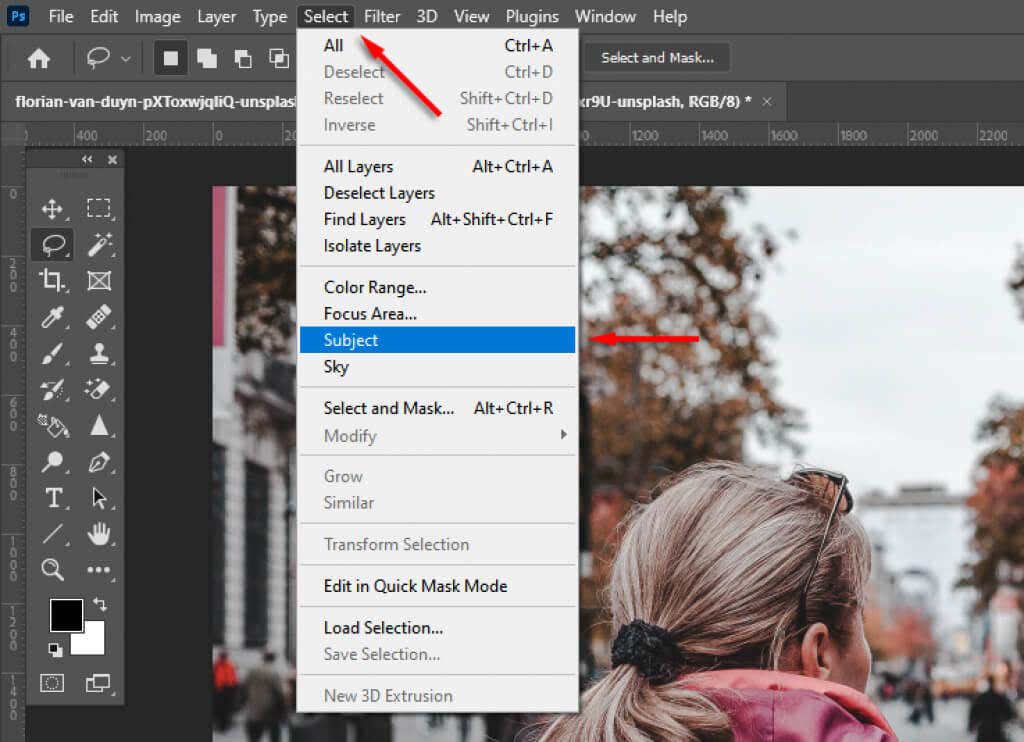 2022 How to change photo background in Photoshop step by step