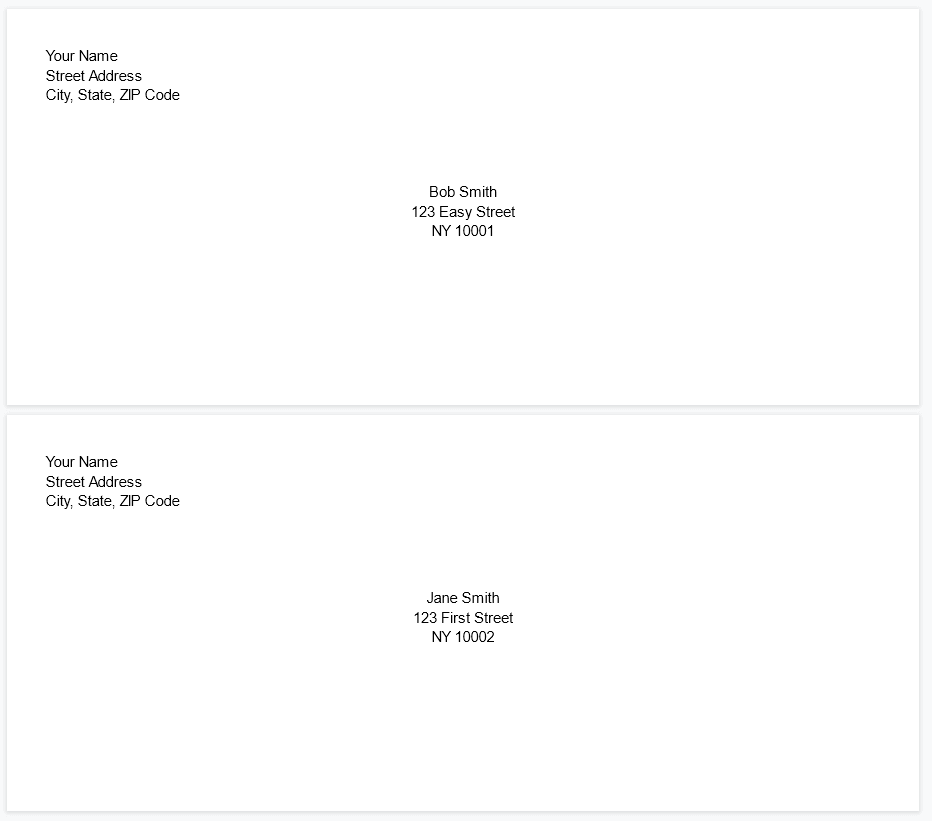 How to Print on an Envelope Using Google Docs - 12