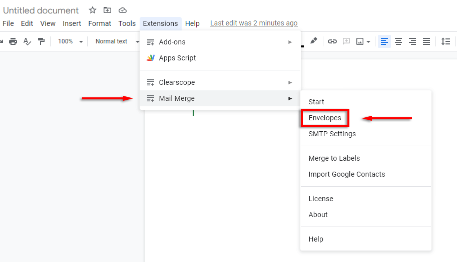 How to Print on an Envelope Using Google Docs - 87