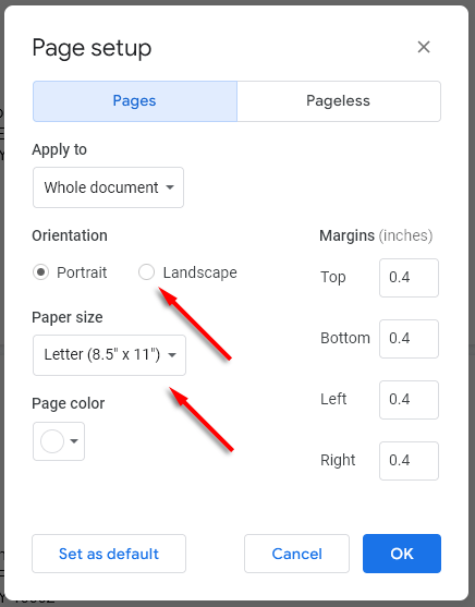 How to Print on an Envelope Using Google Docs - 57