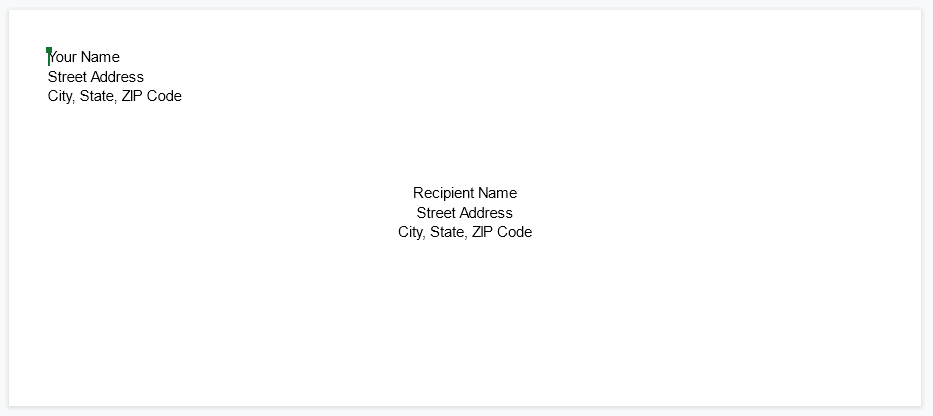 How to Print on an Envelope Using Google Docs - 35