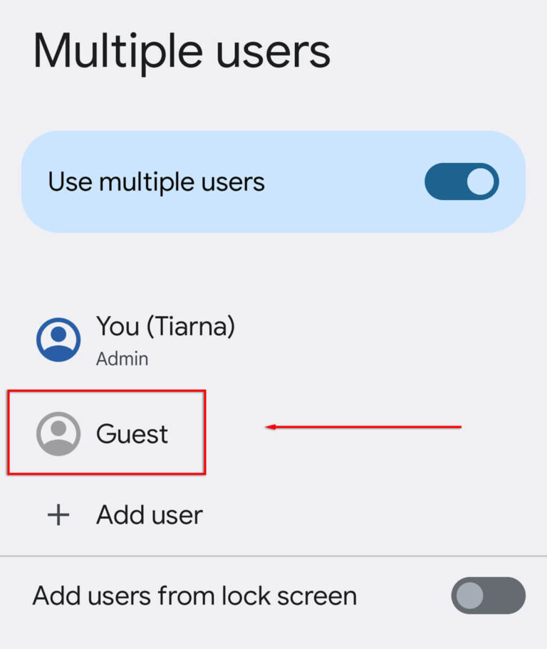 How to Set Up Multiple User Profiles on Android