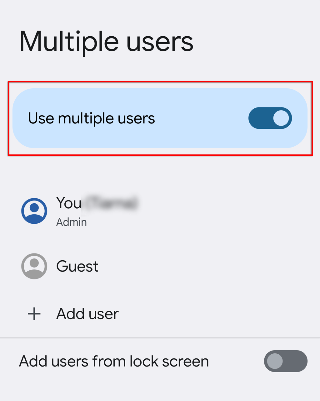 How to Set Up Multiple User Profiles on Android image 5