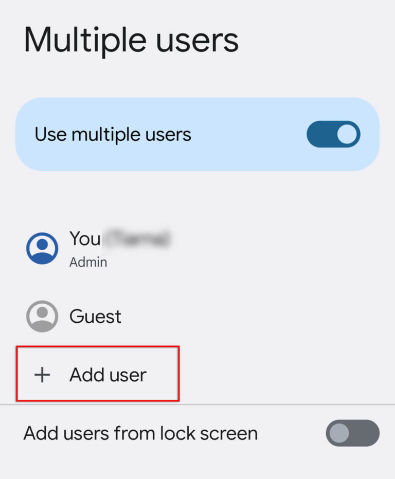 How to Set Up Multiple User Profiles on Android