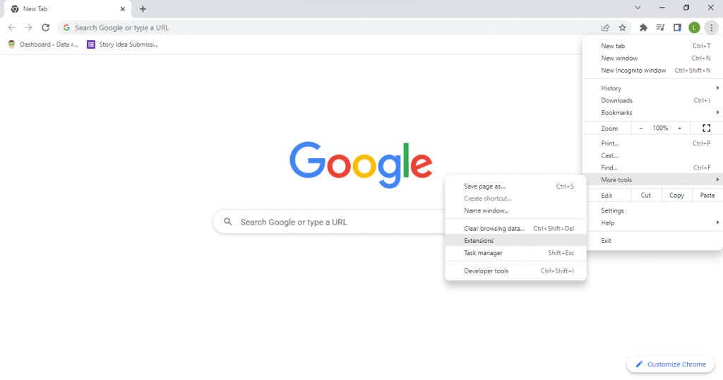 Fix 1: Disable Browser Extensions image