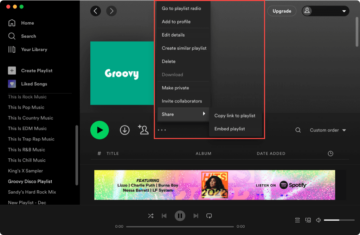How to Share a Spotify Playlist