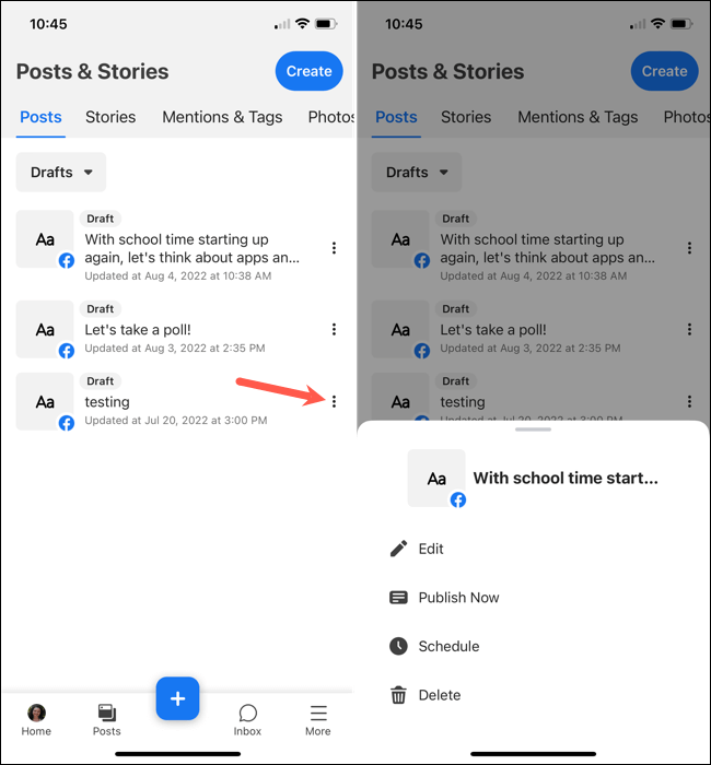How to Find Draft Posts on Facebook image 17