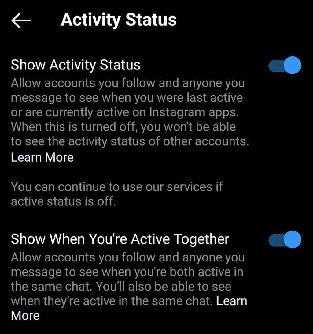 Status active