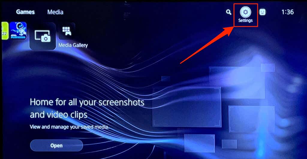 Turn Off DualSense Controller from the PS5 Settings Menu image