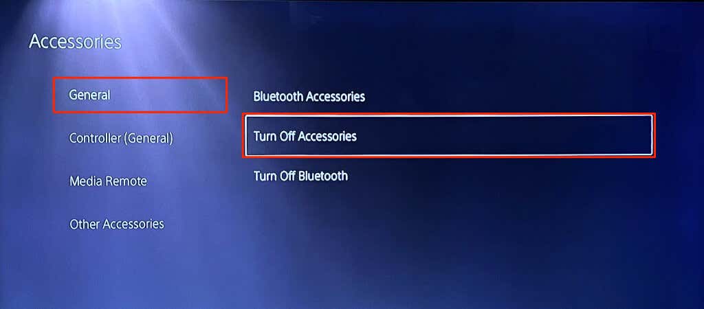 Turn Off DualSense Controller from the PS5 Settings Menu image 3