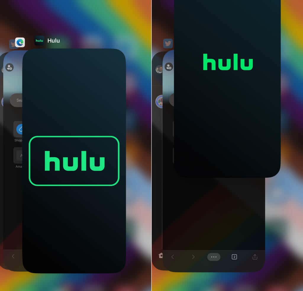 Hvorfor fortsetter Hulu av?