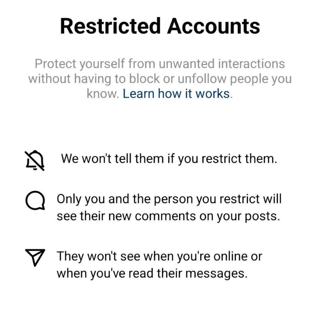 How to Restrict Someone on Instagram and What Happens When You Do image 3