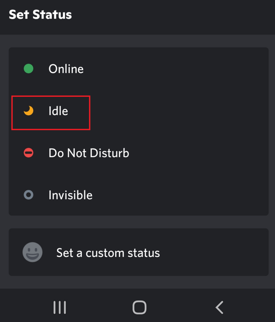 What Does  Idle  Mean on Discord  - 2