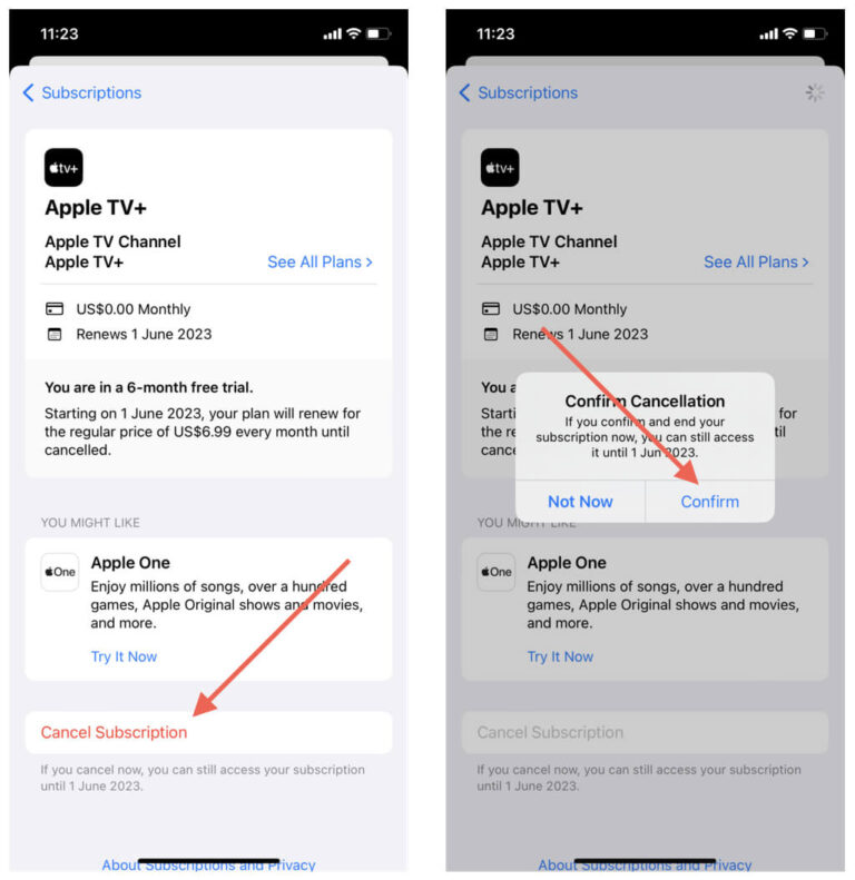 Apple TV+ サブスクリプションをキャンセルする方法