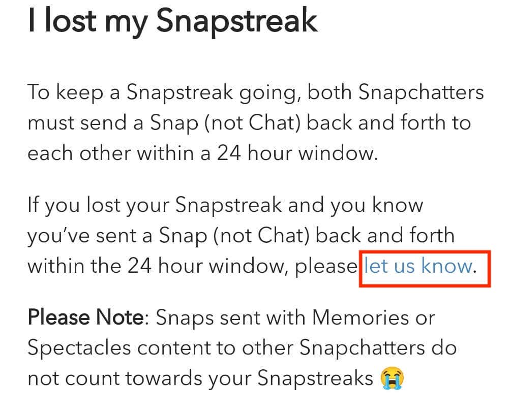 How to Recover Your Lost Snapchat Streak - 3