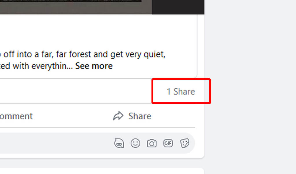 how to see who shares your facebook post