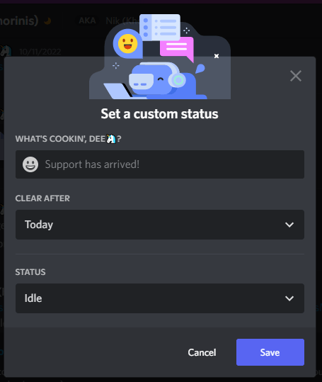 What does idle mean and how do you set it on Discord? - Android