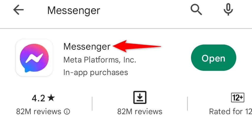 Update the Facebook Messenger App on Your Phone image 2