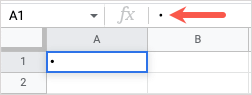 How to Insert and Use Bullet Points in Google Sheets - 74