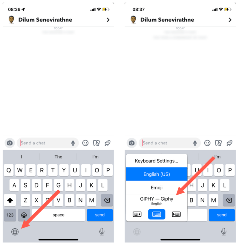 How to Send GIFs on Snapchat