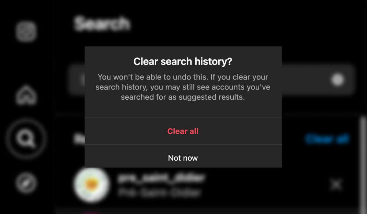 Top 6 Ways to Clear Instagram Search Suggestions/History