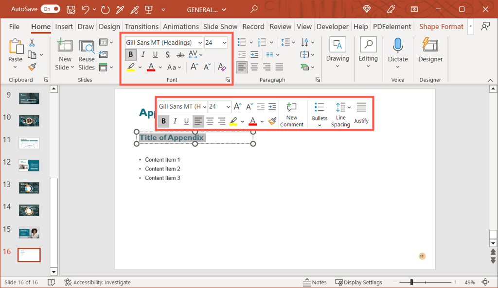 How to Create an Appendix in PowerPoint image 10