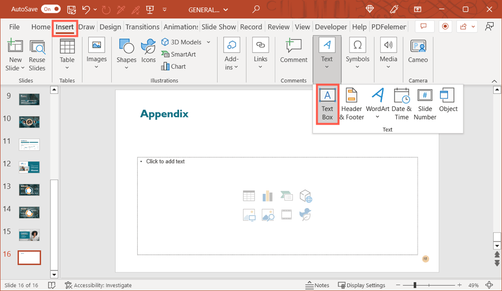 How to Create an Appendix in PowerPoint image 5